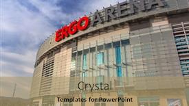  Presentation with capacity building - Presentation enhanced with gdansk-poland-november-5-2014 background and a coral colored foreground