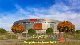  Presentation with capacity building - Beautiful PPT theme featuring gdansk-poland-november-5-2014 backdrop and a tawny brown colored foreground