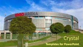  Presentation with capacity building - Slide set with gdansk-poland-november-5-2014 background and a tawny brown colored foreground