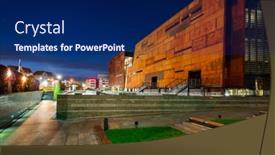  Presentation with steel building - 