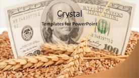  Presentation with gdp - Slides with gdp - agricultural income concept background and a lemonade colored foreground