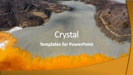  Presentation with abandoned - Cool new PPT layouts with geamana near rosia montana romania backdrop and a gray colored foreground