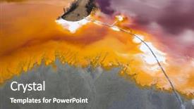  Presentation with abandoned - Cool new slides with geamana near rosia montana romania backdrop and a gray colored foreground