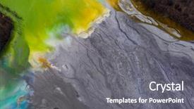  Presentation with village - PPT theme enhanced with geamana near rosia montana romania background and a gray colored foreground