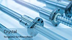  Presentation with wheel - PPT theme having gear wheel transmits energy flat background and a light blue colored foreground