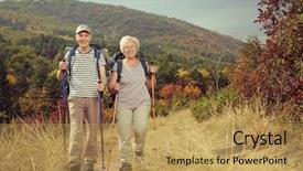  Presentation with illustration of a camera lens - Colorful slide deck enhanced with gears body - full length portrait of two backdrop and a yellow colored foreground