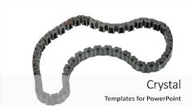  Presentation with worm - Beautiful theme featuring nursery rural colurful vegetaion backdrop and a tawny brown colored foreground.