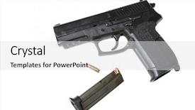  Presentation with drug police - Presentation design enhanced with gendarmerie and french border patrol background and a light gray colored foreground