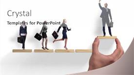  Presentation with gender-discrimination - Slide deck with gender-discrimination-concept-with-promotions and a Cadet Blue colored foreground