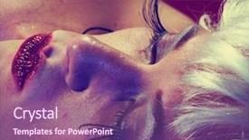  Presentation with drag queen - Audience pleasing theme consisting of gender identity - close up of a drag backdrop and a violet colored foreground