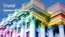  Presentation with gay flag - PPT layouts consisting of gender law - courthouse with colors of gay background and a  colored foreground