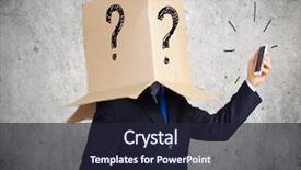  Presentation with mobile phone on car - Slide set consisting of gender personality - businessman using mobile phone wearing background and a  colored foreground