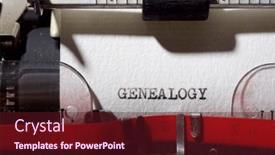  Presentation with cyber sex word written - Presentation design enhanced with genealogy-word-written background and a tawny brown colored foreground