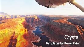  Presentation with sunset - Colorful presentation enhanced with general aviation - magnificent lake powell backdrop and a  colored foreground