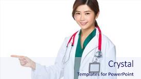  Presentation with finger point - Audience pleasing slides consisting of  backdrop and a  colored foreground