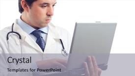  Presentation with hospital - Colorful theme enhanced with general knowledge - hospital doctor working backdrop and a  colored foreground