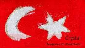  Presentation with migration - Theme having general knowledge - wall of a school background and a crimson colored foreground