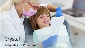  Presentation with office - Cool new PPT layouts with general practice - little girl sitting backdrop and a  colored foreground