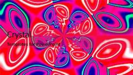  Presentation with coloured - Beautiful presentation featuring generated coloured rays dissecting space form an abstract background backdrop and a red colored foreground