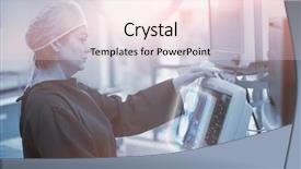  Presentation with ghost human skull - Beautiful slides featuring generated image of human skull backdrop and a lemonade colored foreground