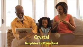  Presentation with free family - Amazing theme having generation family enjoying their free backdrop and a tawny brown colored foreground