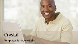  Presentation with kids room children smile - Presentation enhanced with x men - man in living room using background and a mint green colored foreground