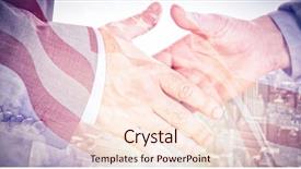  Presentation with two people holding hands - PPT layouts consisting of generational workforce - two people going to shake background and a cream colored foreground
