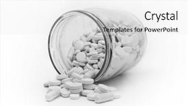  Presentation with capsules pills pill doctor prescription - Slides having generic drugs - pills and tablets in glass background and a white colored foreground
