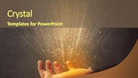  Presentation with yellow beige light brown travertine - Presentation consisting of generosity - yellow ray of light coming background and a tawny brown colored foreground