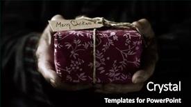  Presentation with werry old man and gis music - Slide set with generous - closeup of an old caucasian background and a black colored foreground