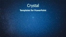  Presentation with sky sun - Presentation theme featuring genesis - plenty of far stars flodded background and a ocean colored foreground