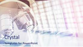  Presentation with dna genetic - Amazing PPT theme having genetic diagnosis - composite image of dna helix backdrop and a sky blue colored foreground