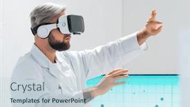  Presentation with virtual team - Theme consisting of genetic-engineers-are-using-virtual background and a lemonade colored foreground