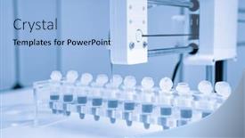  Presentation with genetic research - Cool new presentation with genetic-research-personalized-nutrition backdrop and a light blue colored foreground