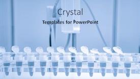  Presentation with genetic research - Presentation with genetic-research-personalized-nutrition background and a light blue colored foreground