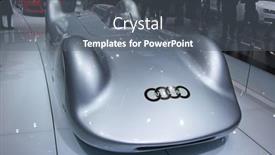  Presentation with car racing - PPT layouts featuring geneva-march-7-audi-racing background and a gray colored foreground