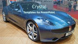  Presentation with karma - Presentation design consisting of geneva-march-8-the-fisker background and a ocean colored foreground