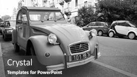  Presentation with old car - 