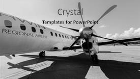  Presentation with brand - Presentation theme featuring geneva-sep-16-darwin-airline background and a light gray colored foreground