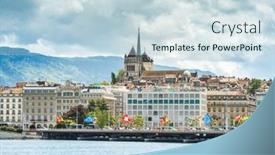  Presentation with brand - PPT layouts with geneva-switzerland-may-11-old background and a lemonade colored foreground