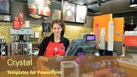  Presentation with corporation - Presentation design with geneva-switzerland-november-18-2015 background and a tawny brown colored foreground