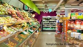  Presentation with retail - PPT theme featuring geneva-switzerland-september-18-2015 background and a coral colored foreground