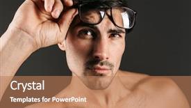  Presentation with concentrated solar power - Slide deck featuring genitalia - image of a serious concentrated background and a coral colored foreground