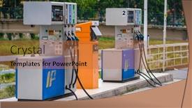  Presentation with petrol station - 