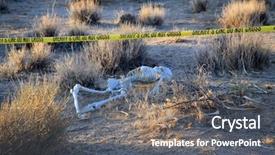  Presentation with csi - Beautiful slides featuring genocide - dark gritty dirty horrific crime backdrop and a dark gray colored foreground