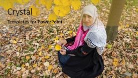  Presentation with genocide history - Amazing theme having genocide history - srebrenica memorial center for war backdrop and a gold colored foreground