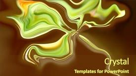  Presentation with gentle - PPT layouts with gentle breeze - breezy clover background and a  colored foreground