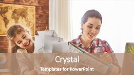  Presentation with life journey road map - Slide deck with geography - go on an adventure happy background and a coral colored foreground