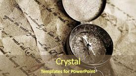  Presentation with old map paper ropes and compass - Slides having geography india north east - compass on the old paper background and a  colored foreground