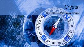  Presentation with history vintage telescope and compass - Amazing PPT layouts having geography india north east - compass backdrop and a  colored foreground